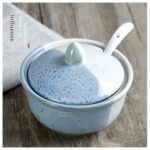 Hand-painted Ceramic With Lid Kitchen Seasoning Bottle Suit - Image 4