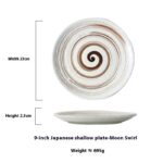 Japanese Household Simple Ceramic Shallow Plate - Image 10