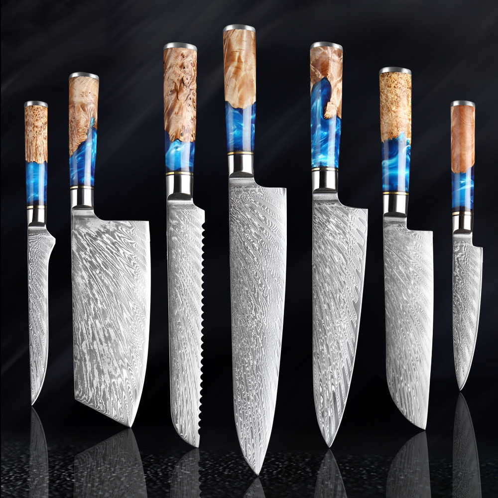 11360212814020.jpg Kitchen Knife Set Chef's Knife Meat Chopping Knife - Image 1