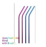 Colourful Reusable Stainless Steel Straws - Image 8