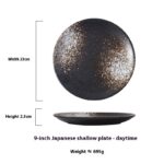 Japanese Household Simple Ceramic Shallow Plate - Image 3