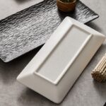 Ceramic Rectangular High-grade Light Luxury Sushi Plate - Image 7
