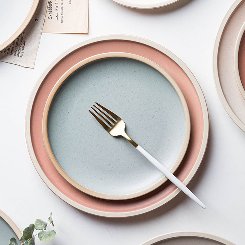 3fd24f03-a751-411f-a25f-55406ab956c5.jpg Pure Color Matte Ceramic Plate - Image 1