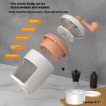Hand-cranked Ice Shaving Machine Small Household Ice Crusher Hand-cranked Smoothie Machine Hail Ice Machine Kitchen Gadgets - Image 3