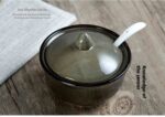 Hand-painted Ceramic With Lid Kitchen Seasoning Bottle Suit - Image 9
