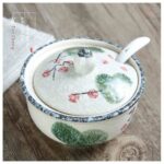 Hand-painted Ceramic With Lid Kitchen Seasoning Bottle Suit - Image 8